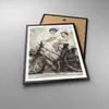 Gerahmtes Poster - Schwarzer Rahmen - Graffiti modern - Produktbild-Vorschau 3