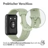 imoshion Silikonband für das Huawei Watch Fit - Grün Produktbild-Vorschau 4