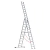 Euroline Premium 307 Mehrzweckleiter 3x12 Sprossen Produktbild-Vorschau 1