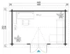 Lasita Maja Gartenhaus Kensington ISO Gartenhaus aus Holz, Produktbild-Vorschau 6