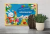 Holzschild Ostern Ostergrüße 30x20cm DÜSSELDORF Geschenk Produktbild-Vorschau 4