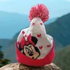 Minnie Mouse Strickmütze für Mädchen | Rot-Grau | Produktbild-Vorschau 4