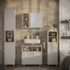 Waschbeckenunterschrank Vicco Elnor Greige 60 x 61 cm mit 2 Produktbild-Vorschau 6