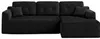 VASAGLE Modulares Sofa, Ecksofa mit Liege rechts, 242 cm Produktbild-Vorschau 3