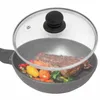 Pokrywka do garnka MIKONI Ø 22 cm | CZARNA – UCHWYT | Podgląd zdjęcia produktu 4