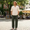 Yogahose, Goa Hose im Ethnostyle - Olive, Herren, Grün, Produktbild-Vorschau 5