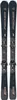 A pair of skis with bindings, presented against a white background. Produktbild-Vorschau