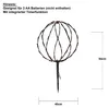 Decorazione a forma di sfera con batteria, 40 cm Anteprima dell’immagine prodotto 16