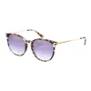 Longchamp LO646S 227 HAVANA AQUA 54/18/140 Lunettes de Voir les images du produit 4