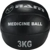 Medizinball - Crossfitball - Balle de médecine - Cuir noir Voir les images du produit 1