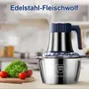Fleischwolf Elektrisch 500 W – Mini Meat Grinder mit 5 Produktbild-Vorschau 5