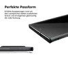 A close-up of a smartphone screen protector with descriptive text. Produktbild-Vorschau