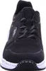 A front view of a black sneaker with white accents. Náhled obrázku produktu