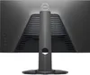 The back of a black Dell gaming monitor on a white background. Produktbild-Vorschau