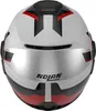 Kask Nolan N120-1 Ciclone z klapką, czarny/biały/czerwony, Podgląd zdjęcia produktu 4