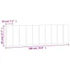 vidaXL Kopfteil-Kissen "Hanko" Rosa 180 cm Samt Produktbild-Vorschau 10