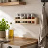 COM-FOUR Sada 12 dávkovačů koření se dřevěným stojanem Náhled obrázku produktu 2