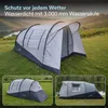 Skandika Tunnelzelt Isken 3 Protect | Campingzelt für 3 Produktbild-Vorschau 8