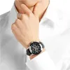 Hugo Boss Ikon Chronograph hodinky pánske kožený remienok Náhľad obrázku produktu 11