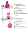 WENKO cestino bagno doccia parete scaffale mensole Anteprima dell’immagine prodotto 3
