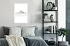 MuchoWow® Poster Skyline "Dublin" weiß 40x60 cm - Plakate Produktbild-Vorschau 4
