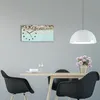Wanduhr aus Glas – 60x30 cm - Glasbild - Glasuhr - Produktbild-Vorschau 3