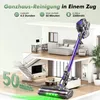 Aiibot Akku Staubsauger, 40000Pa Staubsauger Kabellos 50 Produktbild-Vorschau 3