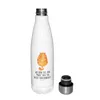 Mr. & Mrs. Panda Wasserflasche Katze Mittelfinger - Weiß - Produktbild-Vorschau 3