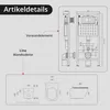 Lavita Vorwandelement inkl. Drückerplatte QC + randloses Produktbild-Vorschau 8