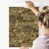 10m VLIES TAPETE Rolle Steinoptik Ziegel 3D Effekt Xxl Produktbild-Vorschau 4