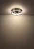 Globo Lighting Deckenventilator Metall schwarz matt, LED Produktbild-Vorschau 5