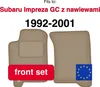 Beige Vordermatten für: Subaru Impreza GC mit Produktbild-Vorschau 16