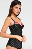 LASCANA Bügel-Tankini-Top Monroe schwarz-rot Größe 42 Cup C Produktbild-Vorschau 3