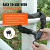Zapięcie łańcuchowe do roweru 1,2 m - Zamek szyfrowy 8 mm - Podgląd zdjęcia produktu 6