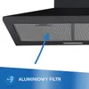 MPM MPM-60-OK-28 Maska kominowa naścienna 348 m³/h czarna Podgląd zdjęcia produktu 6