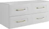RODAN | Mobile da bagno 120 cm - Bianco - Appeso - con 4 Anteprima dell’immagine prodotto 1