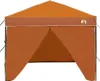 vidaXL Stan/pavilon, 243 x 243 x 251 cm, oranžová barva, Náhled obrázku produktu 4