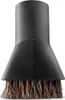 A close-up studio shot of a black vacuum cleaner brush attachment with bristles. Náhled obrázku produktu