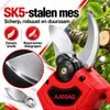 Accu snoeischaar 21V Brushless, 2×2,0Ah accu’s, 25 mm Productafbeelding-voorbeeld 4