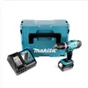 Makita DHP 453 RT1J Akku Schlagbohrschrauber 18V 42Nm + 1x Produktbild-Vorschau 2