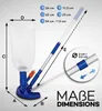 set aspirapolvere tillvex | aspirapolvere per piscina con Anteprima dell’immagine prodotto 4