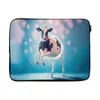 MuchoWow® Laptop Hülle 17 Zoll Laptoptasche Kuh - Krone - Produktbild-Vorschau 1