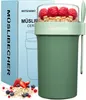 Müslibecher to Go 760ml + 230ml Joghurt Cup Löffel Produktbild-Vorschau 1