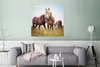 MuchoWow® Poster Pferde - Gras - Frühling 75x75 cm - Wand Produktbild-Vorschau 5