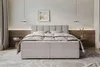 99rooms Bergamo Boxspringbett Webstoff MALMO_NEW Hellgrau Produktbild-Vorschau 2