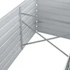vidaXL Zahradní zvýšený záhon z pozinkované oceli 320x80x45 Náhled obrázku produktu 6