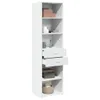 2024 Möbel Highboard Weiß 50x42,5x185 cm Holzwerkstoff Produktbild-Vorschau 4