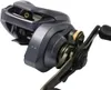 A close-up studio shot of a fishing reel. Produktbild-Vorschau