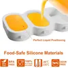 Eisformen Silikon für Eis am Stiel, 4 Hohlräume BPA-frei, Produktbild-Vorschau 4