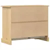 vidaXL Cassettiera  101x45x82 cm in legno di pino massiccio Anteprima dell’immagine prodotto 6
